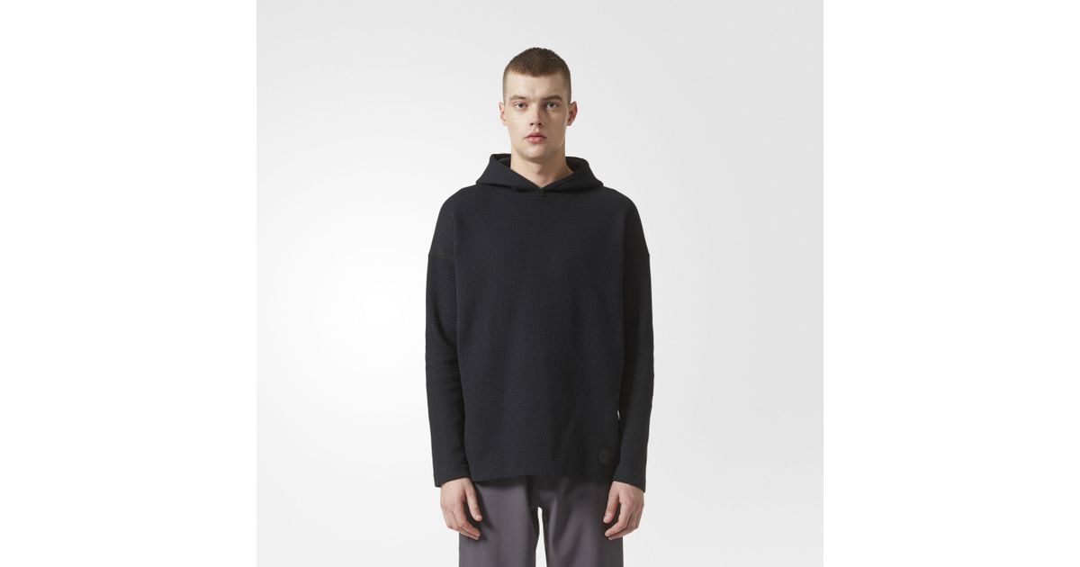 adidas waffle hoodie