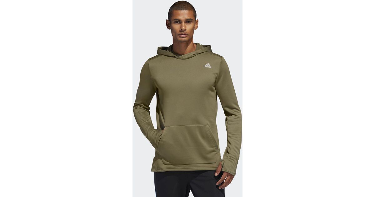 adidas own the run hoodie