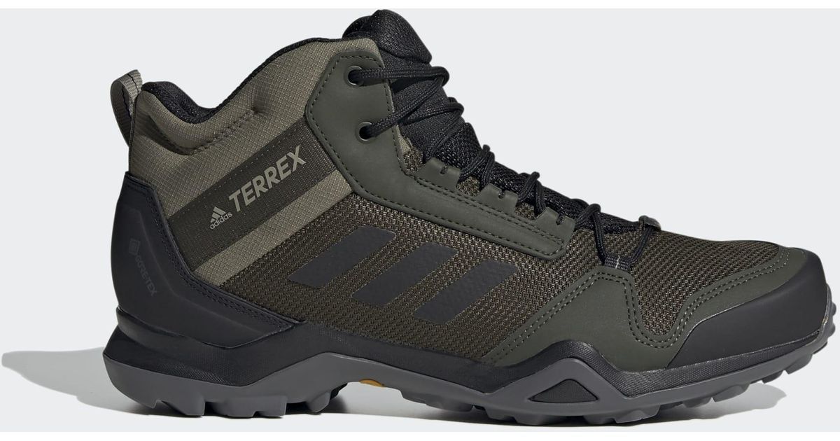 adidas Terrex Ax3 Mid Goretex Hiking Shoes in Black for Men Lyst UK