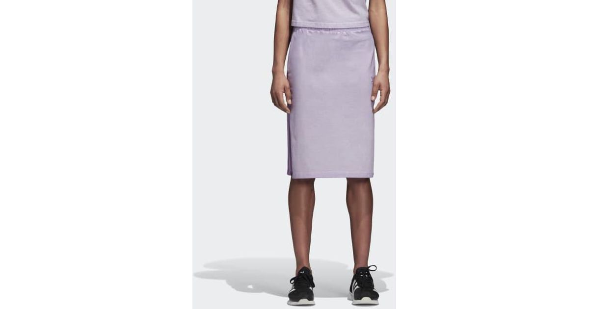 adidas purple skirt