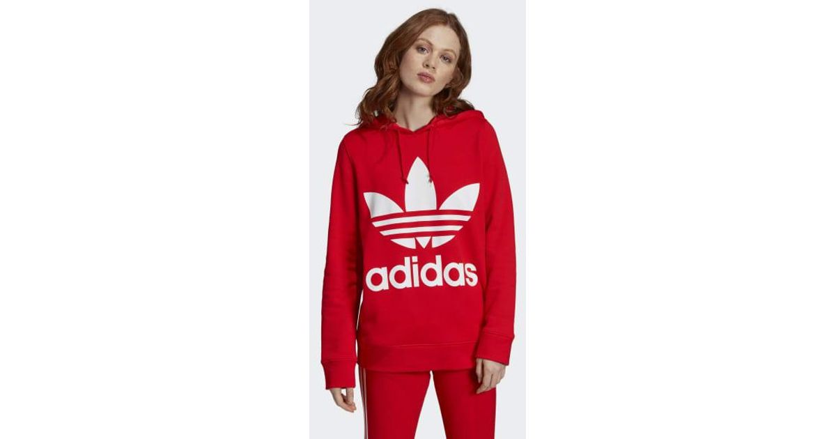 adidas v day trefoil hoodie