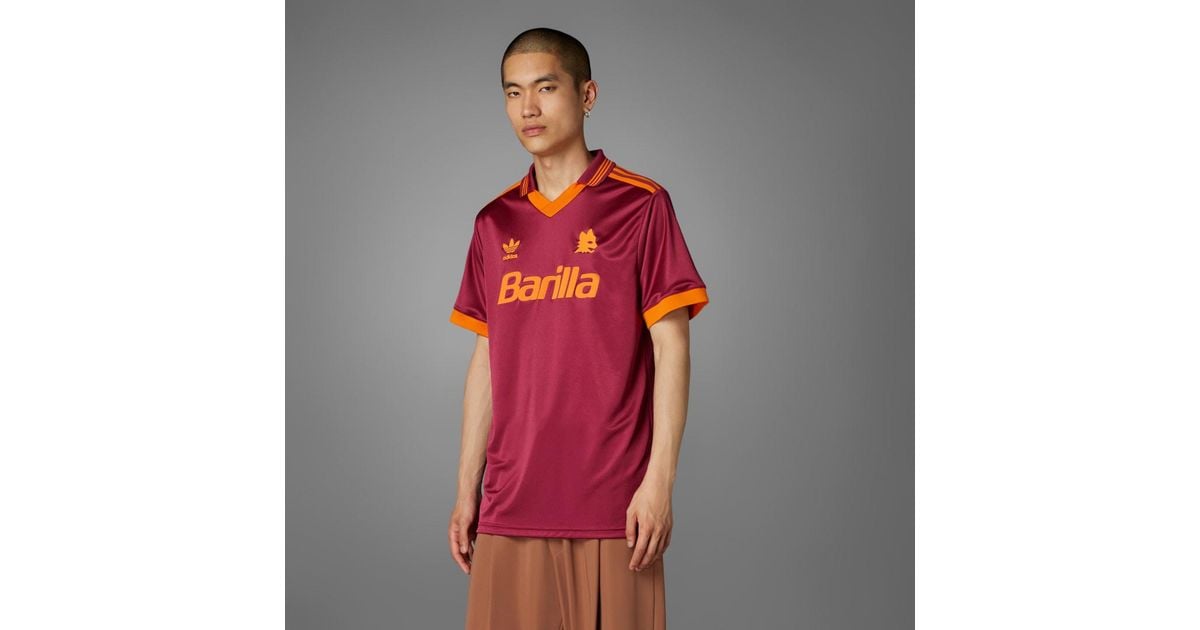 adidas As Roma Bring Back 1993 Jersey in Red for Men | Lyst UK