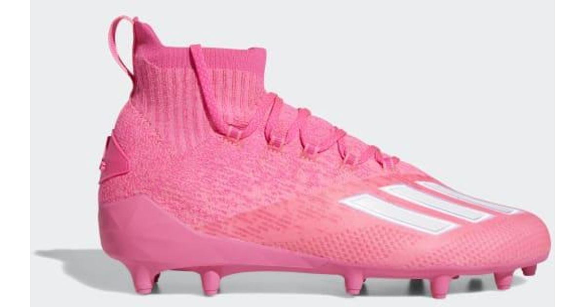 pink cleats adidas