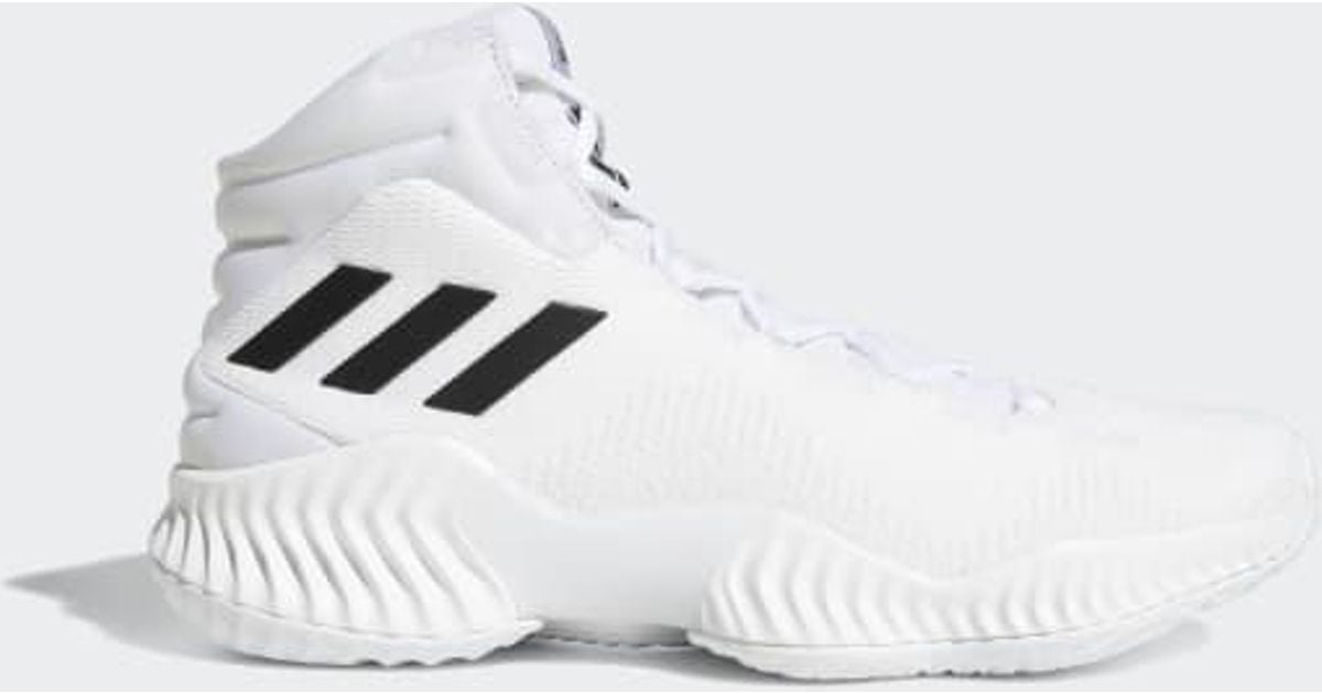 adidas pro bounce 2018 low white