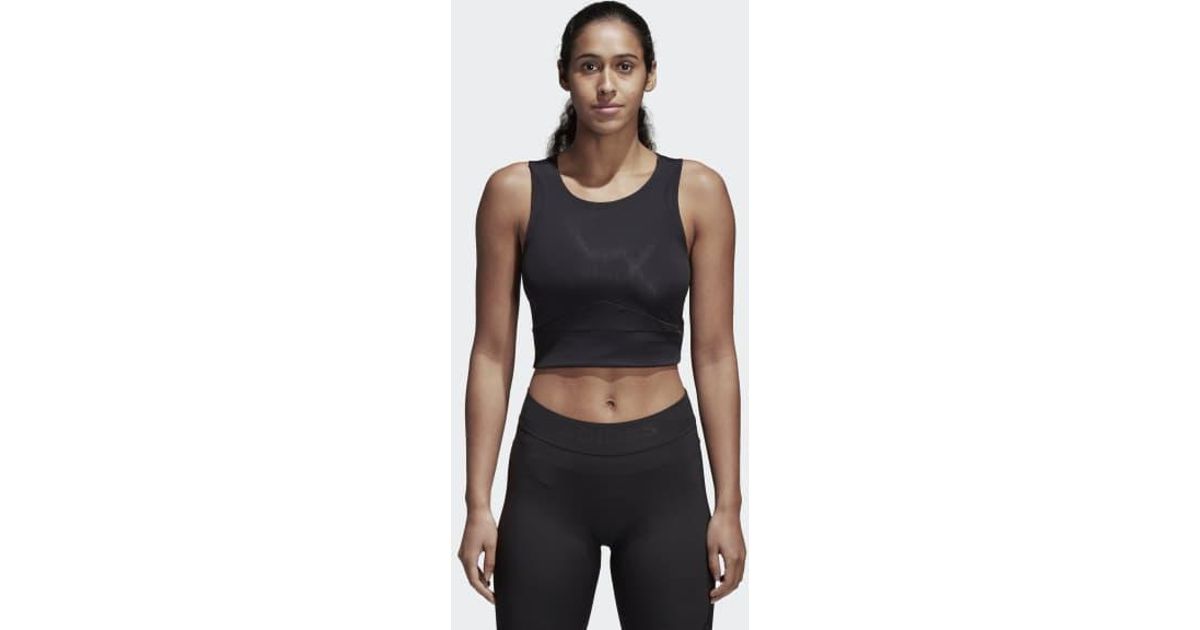 adidas wanderlust yoga crop top