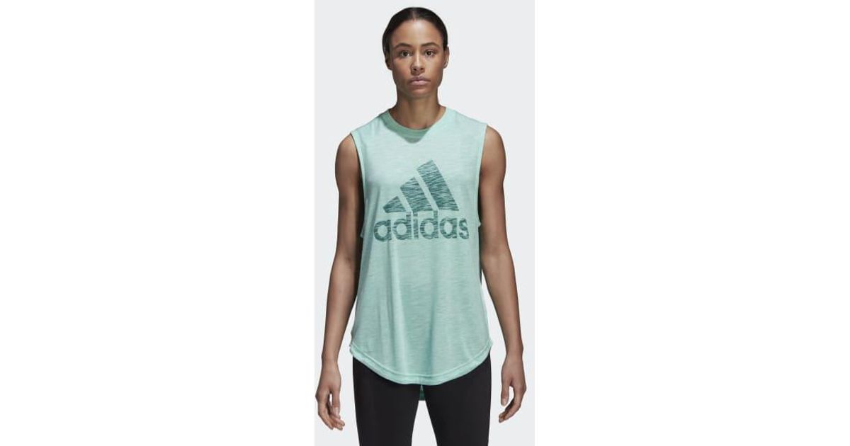 adidas winners sleeveless tee