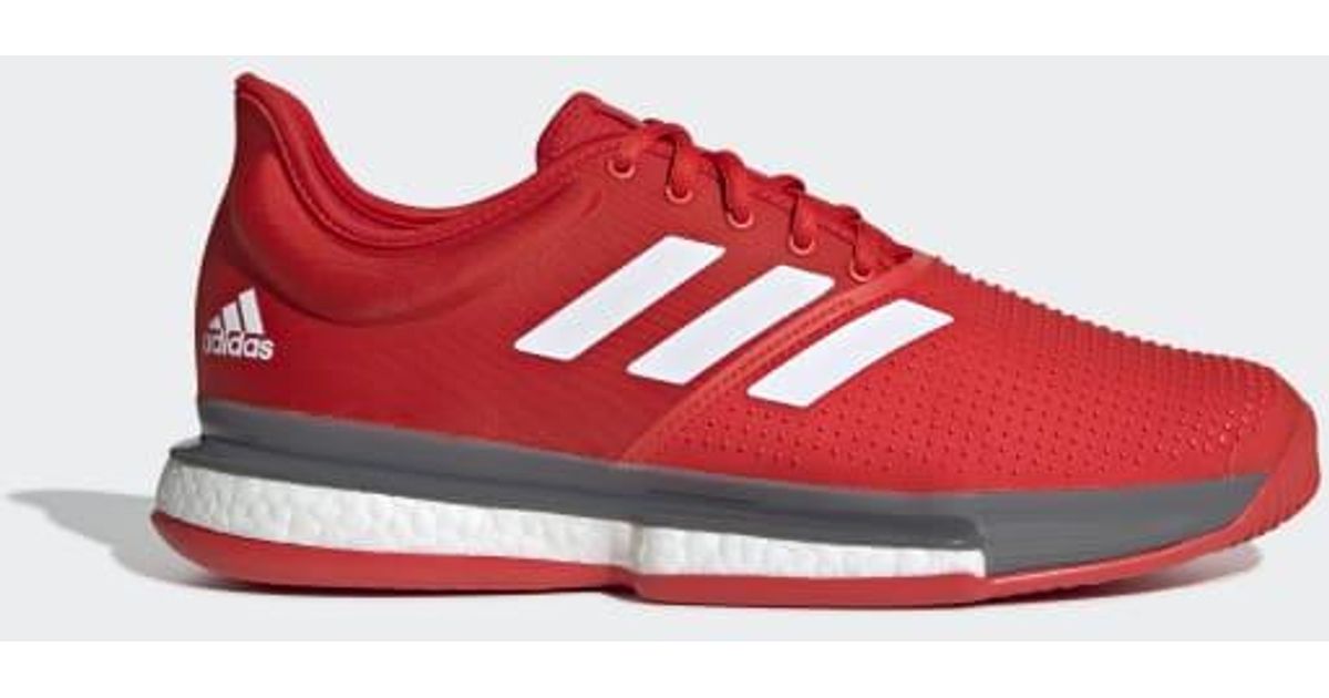 adidas solecourt boost red