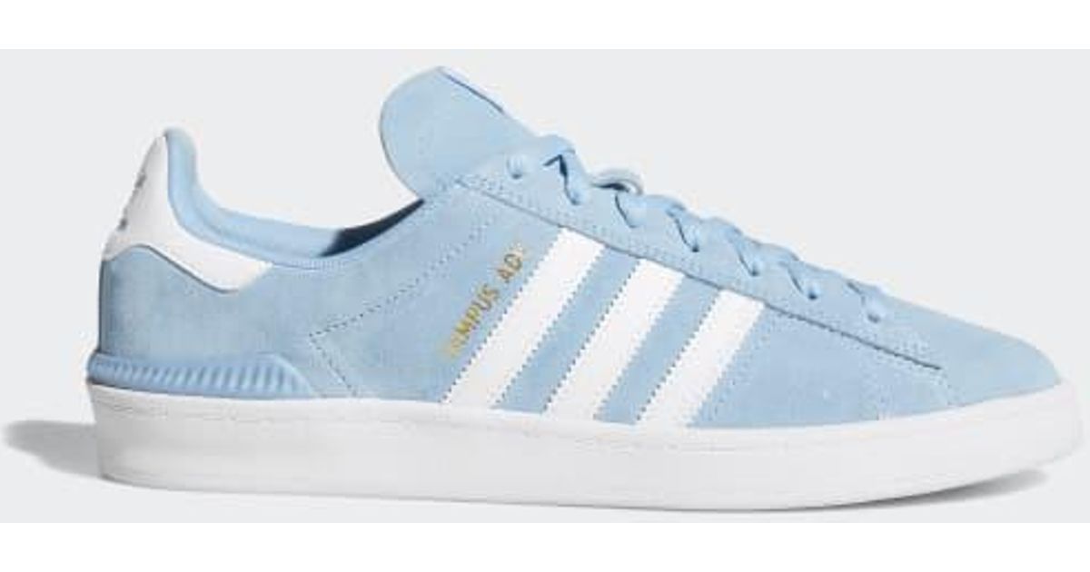 adidas blue campus shoes