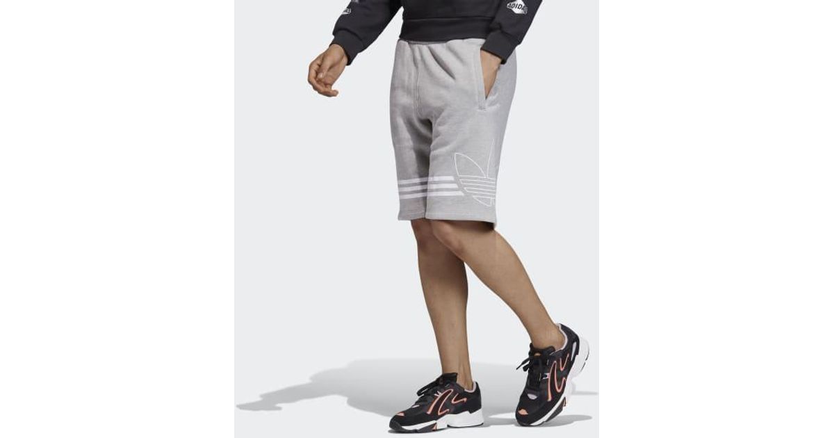 adidas shorts outline