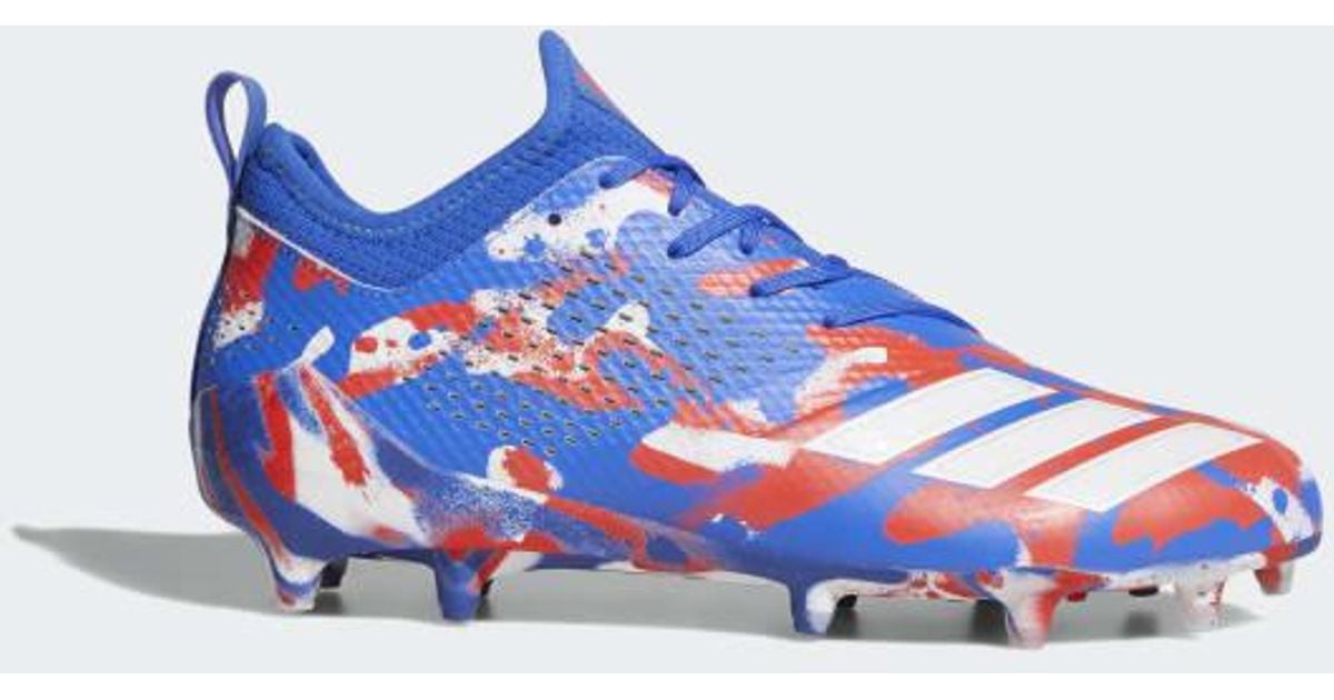 adidas Lace Adizero Tagged Cleats in 
