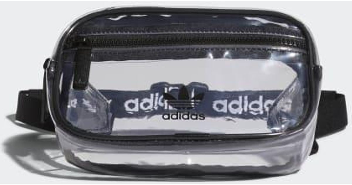 adidas clear fanny pack
