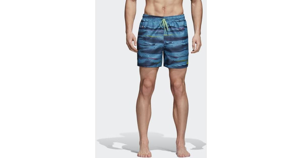 adidas Synthetic Parley Swim Shorts in 