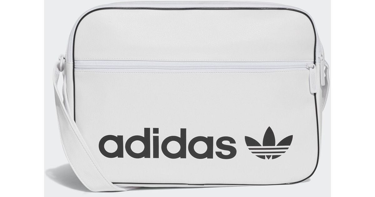 Borsa Vintage Airliner di adidas in Bianco | Lyst