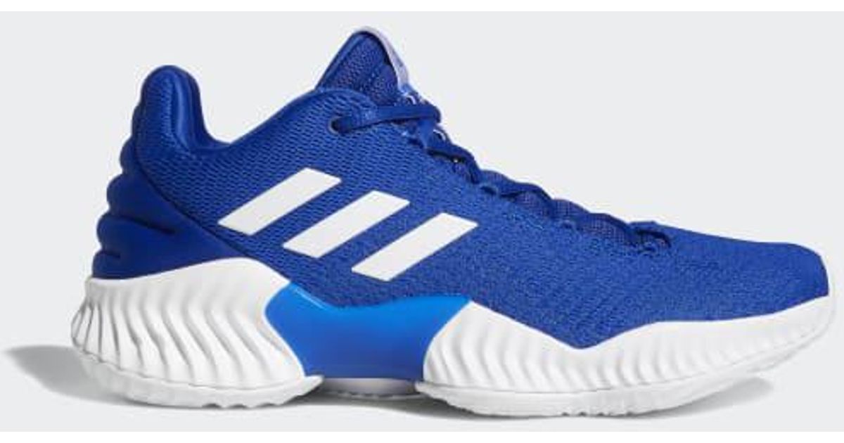 adidas pro bounce low blue