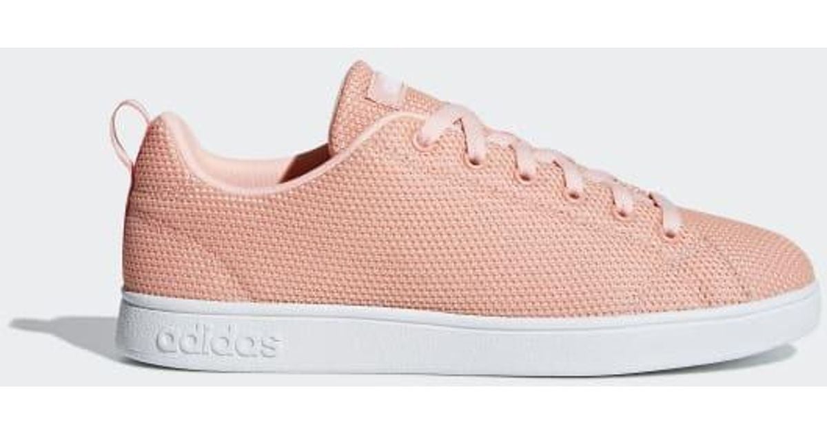 adidas advantage clean pink
