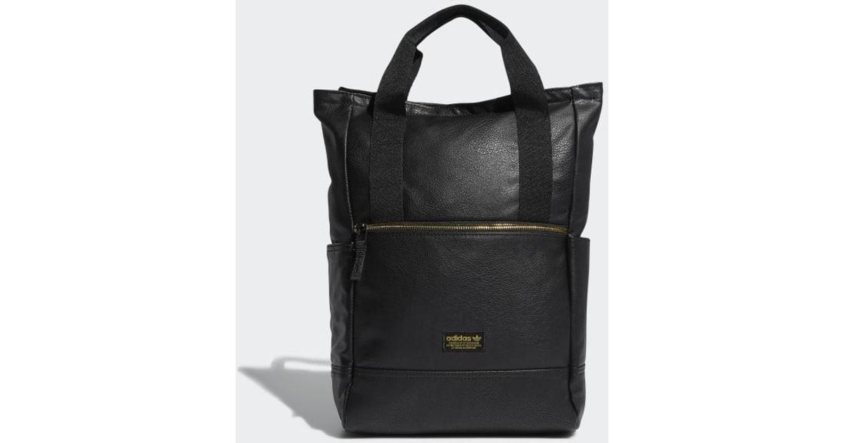 adidas Tote 3 Premium Backpack in Black 
