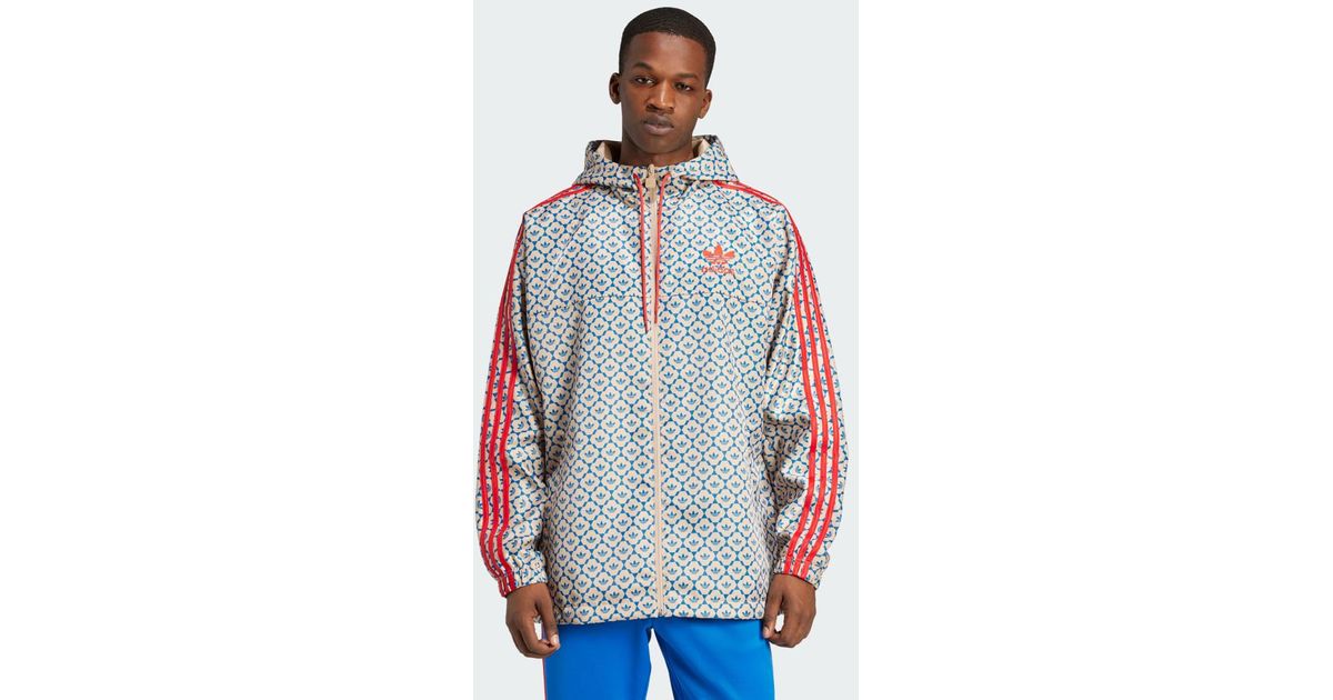 adidas David Beckham Originals Windbreaker in Blue for Men adidas David Beckham Originals Windbreaker in Blue for Men
