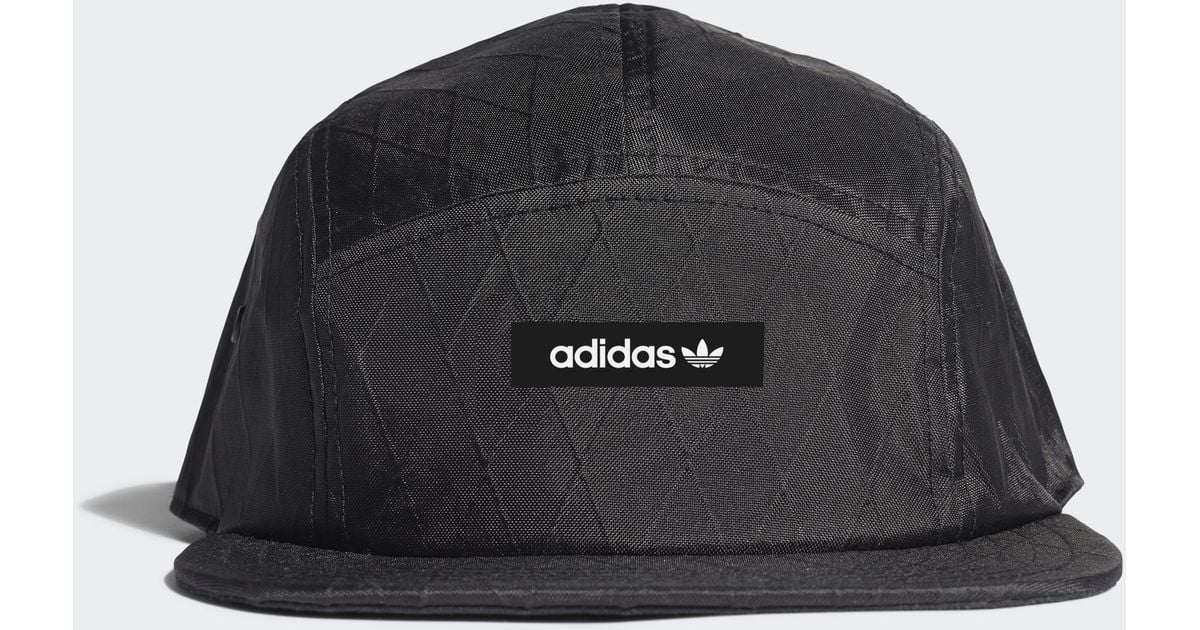 adidas Future 5-panel Cap in Black for 