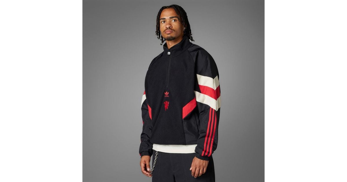 adidas Manchester United Originals Polar Fleece Sweatshirt
