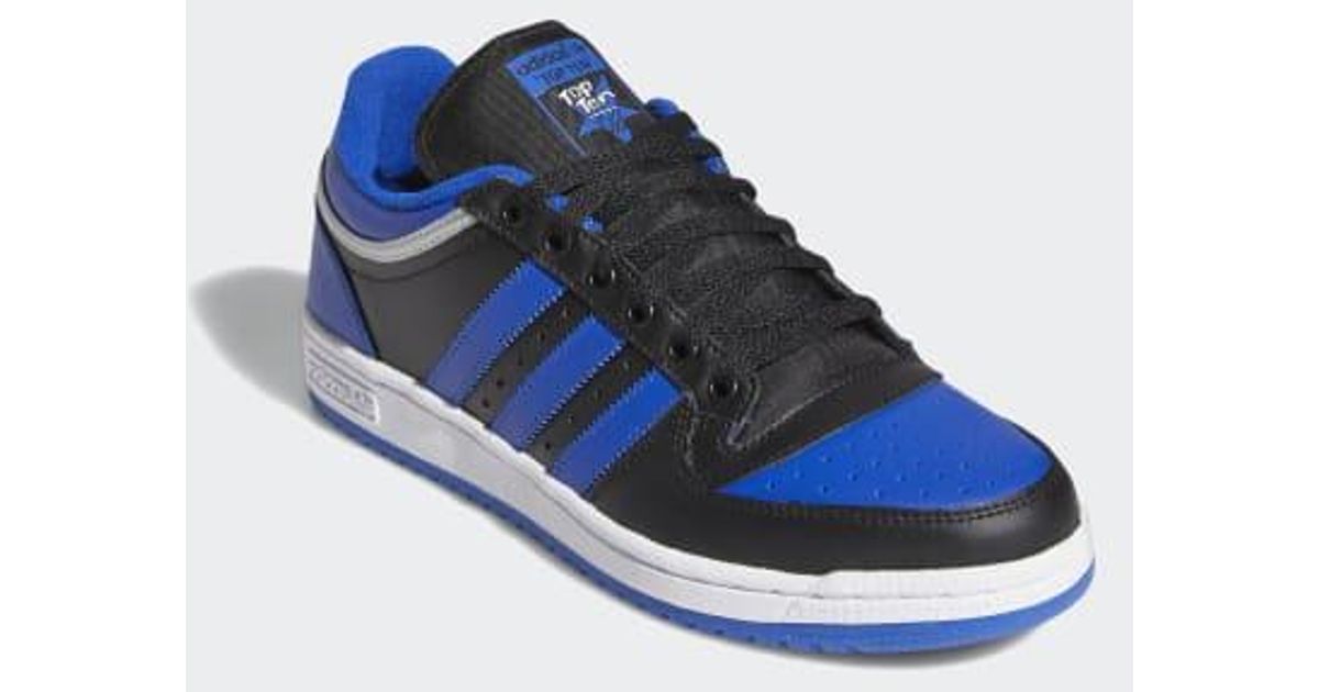 adidas Leather Top Ten Low Rb Shoes in Black for Men - Lyst