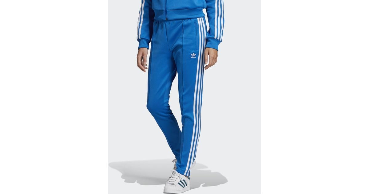 adidas Sst Tracksuit Bottom in Blue | Lyst UK