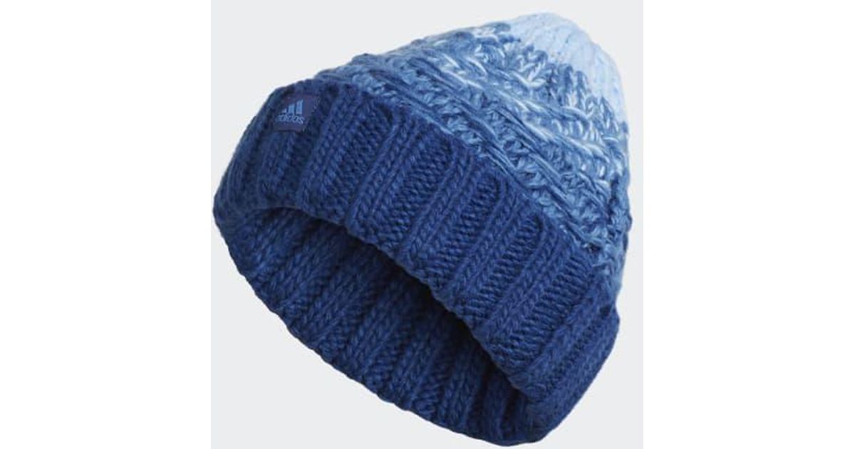 adidas blue beanie