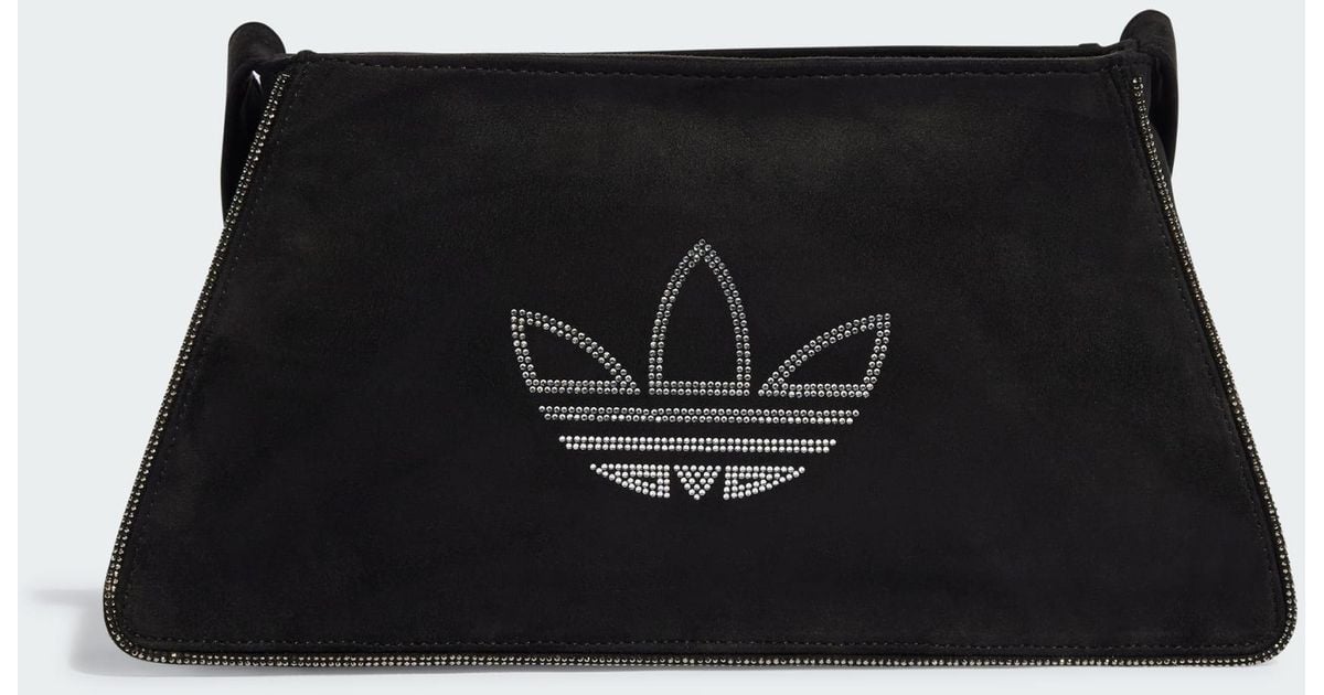 ADIDAS【送料込】Rhinestone Fake Suede Shoulder Bag Shoulder bag adidas Originals Rhinestones Fake Suede