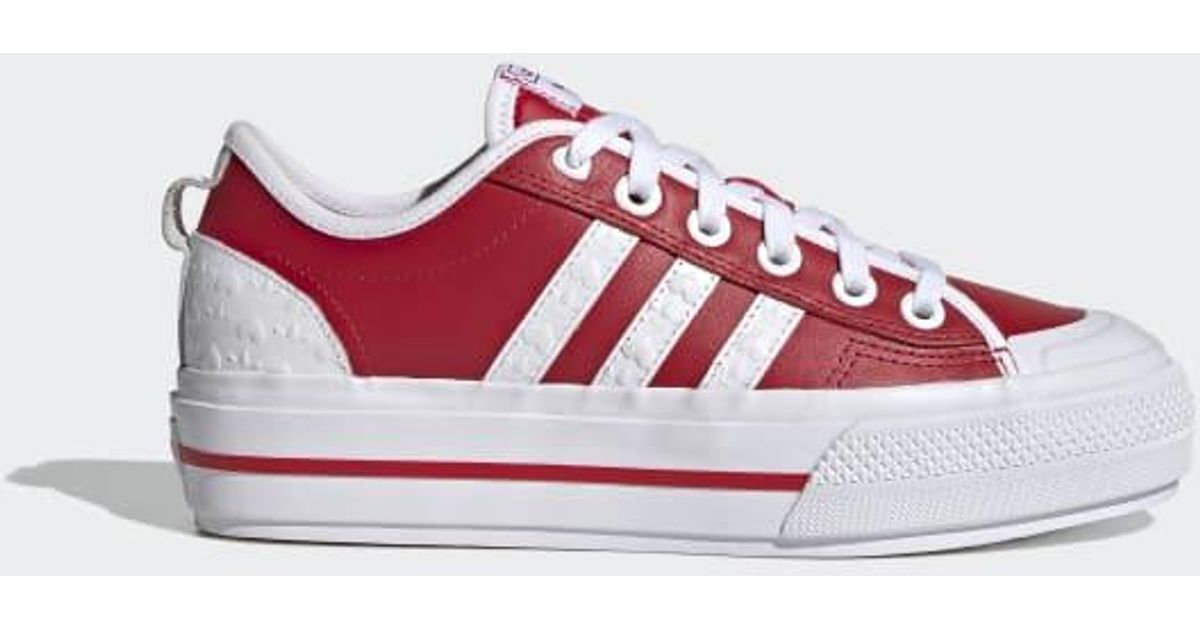 adidas Lace Nizza Rf Platform Shoes in 