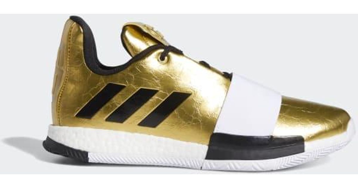 gold harden shoes