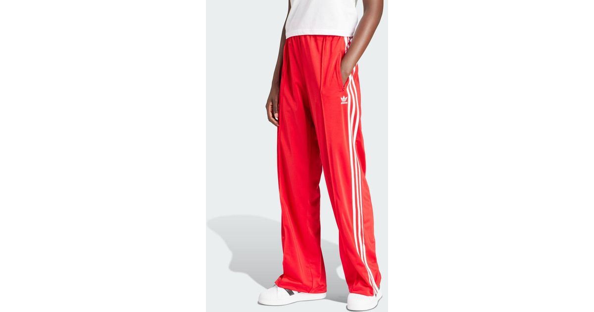 Sale Adidas Adicolor Trainingsbroek Dames Rood Adidas Sst