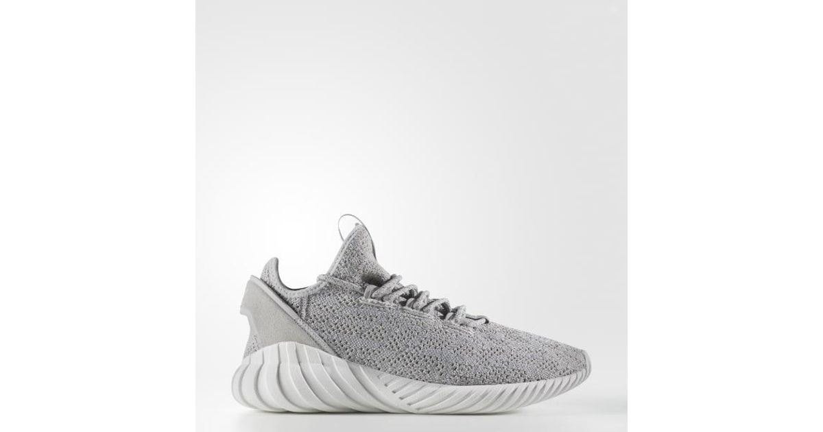 tubular doom sock primeknit grey