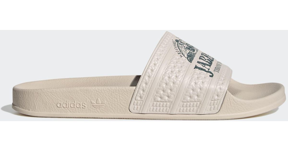 adidas Synthetic Jabba's Throne Room Adilette Slides in Beige (Natural) for Men - Lyst