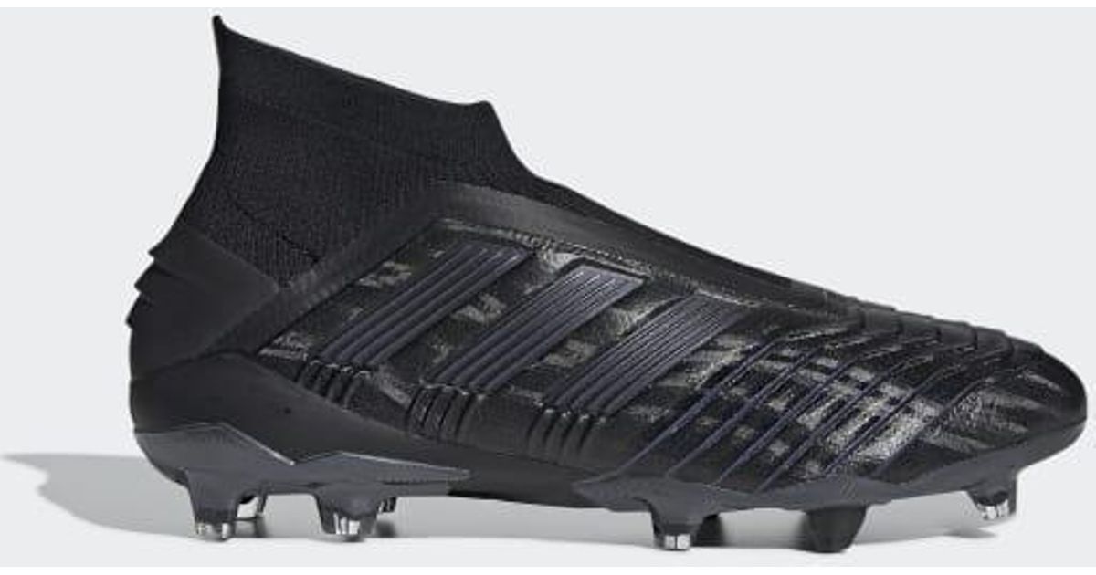 predator 19.3 firm ground cleats black
