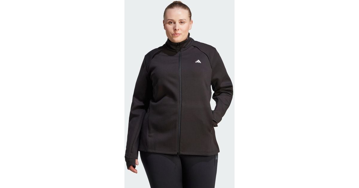 adidas Training Cover-up (plus Size) in Black