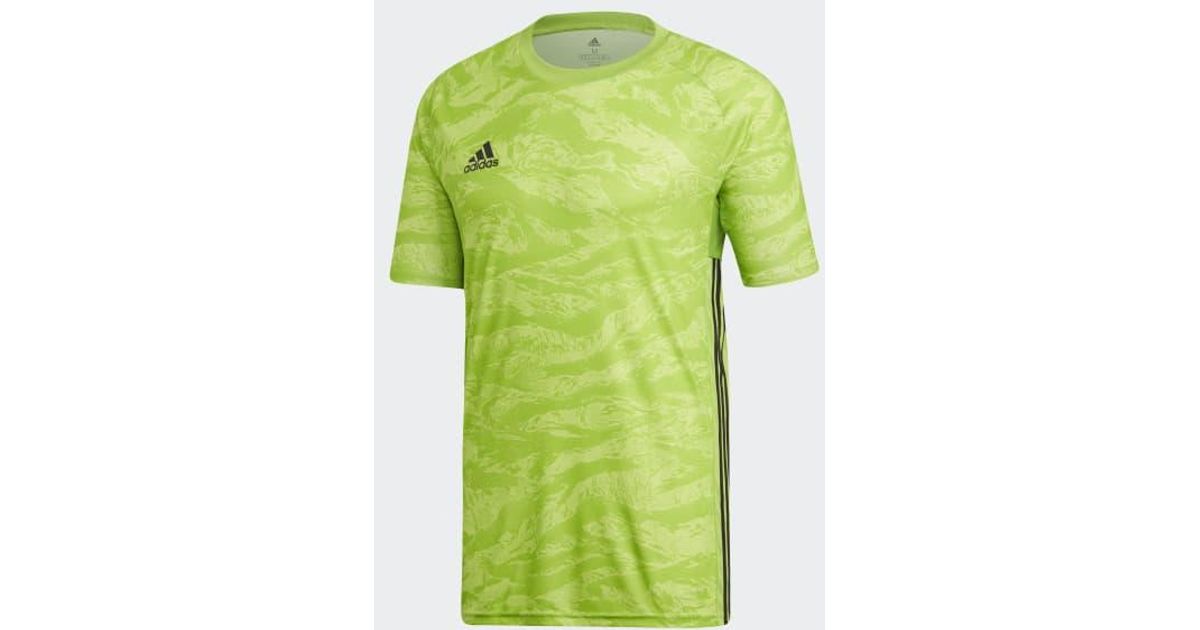 adidas short sleeve goalkeeper jersey