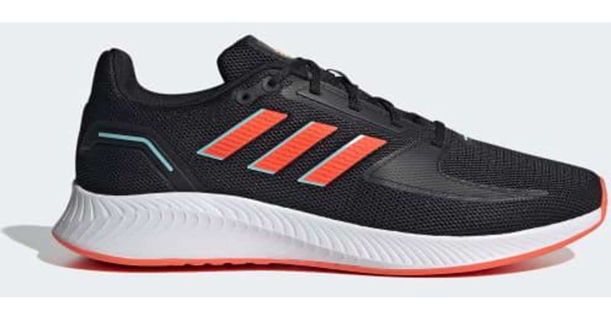 ADIDAS Juniors Run Falcon Trainers (Black) - Kids from Loofes UK