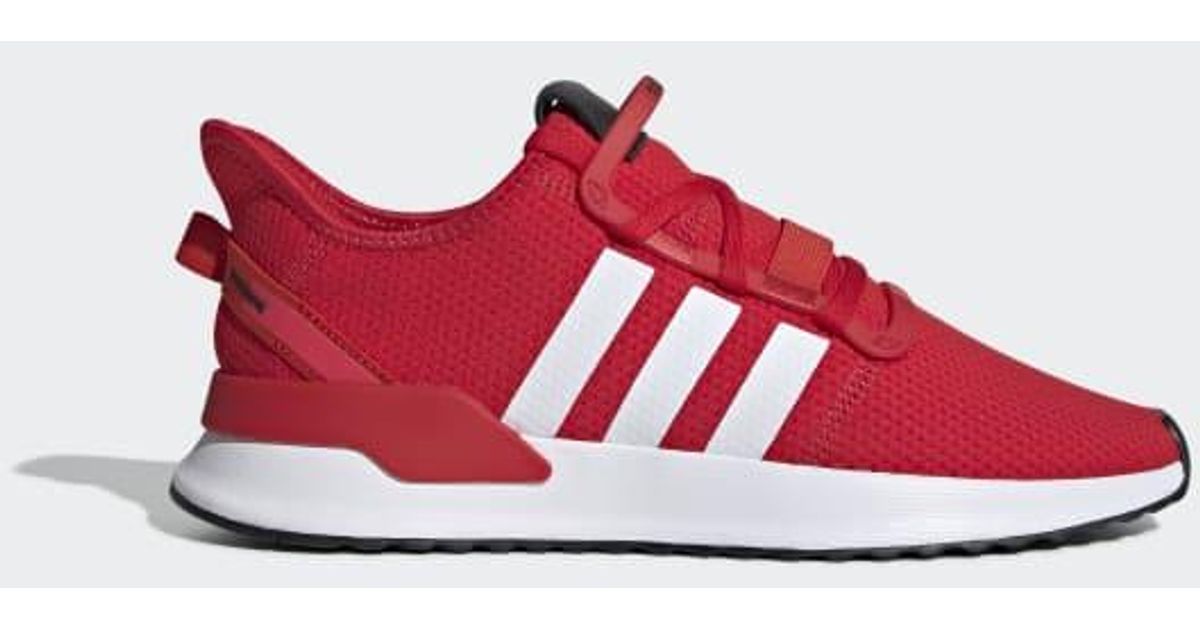 red u_path run shoes