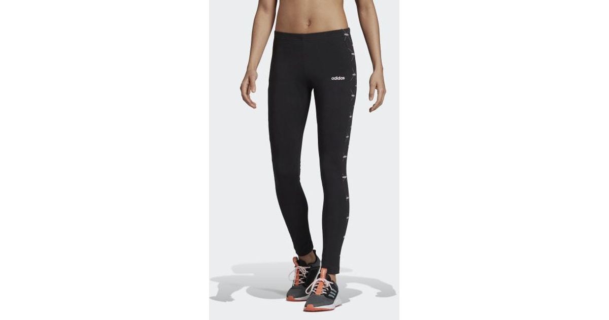 adidas linear leggings black