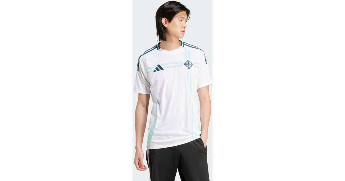 adidas Northern Ireland 24 Away Jersey in White for Men Lyst UK