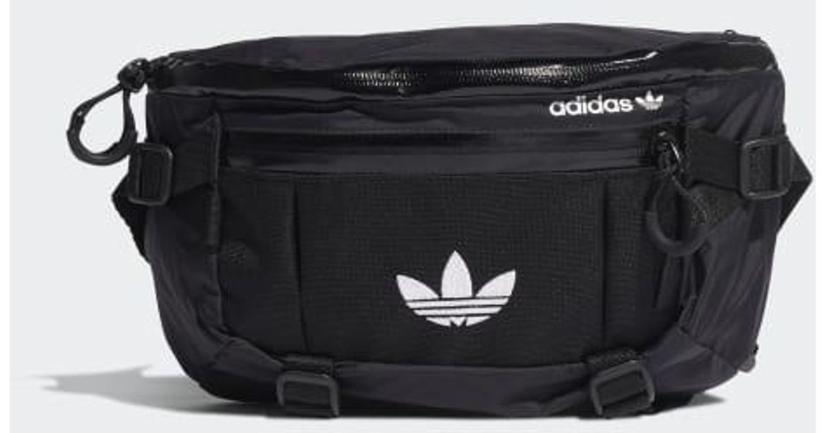 adidas Synthetic Adventure Cordura Waist Bag Large in Black - Lyst