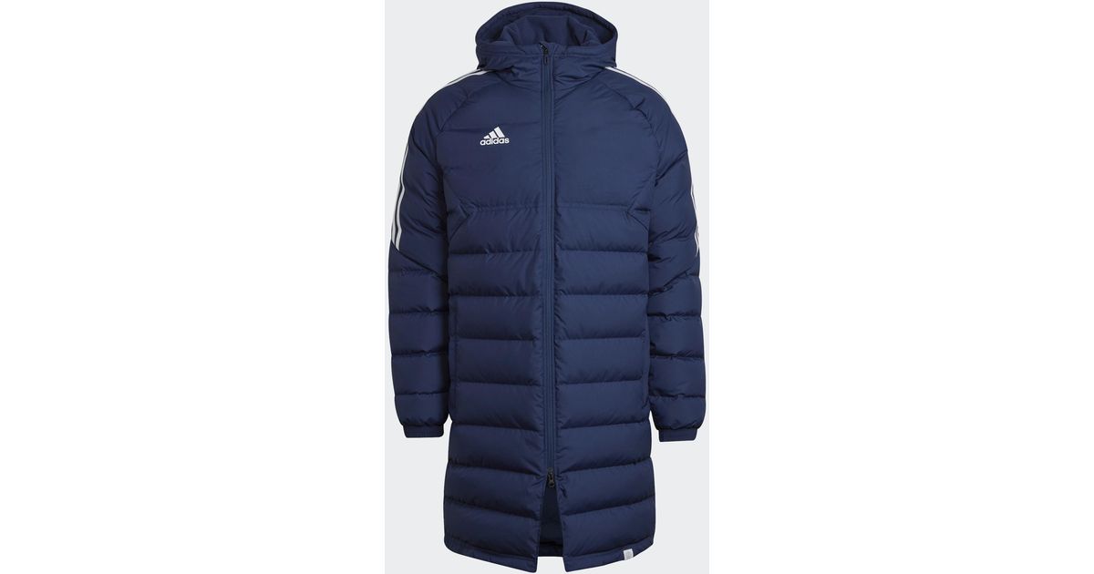 Adidas condivo best sale long down jacket