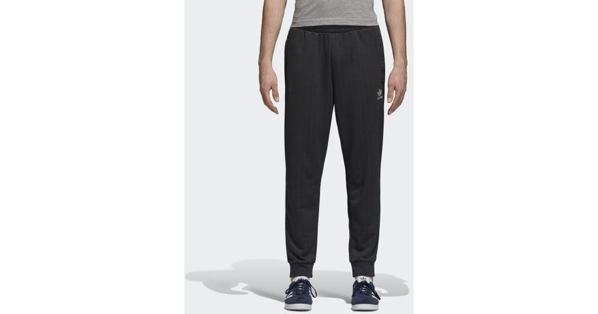 adidas originals pinstripe track pants