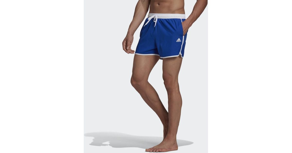 adidas Split CLX Badeshorts in Blau für Herren | Lyst DE