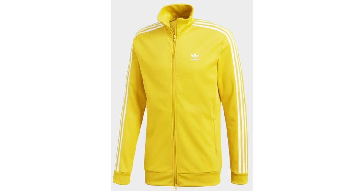 adidas yellow suit