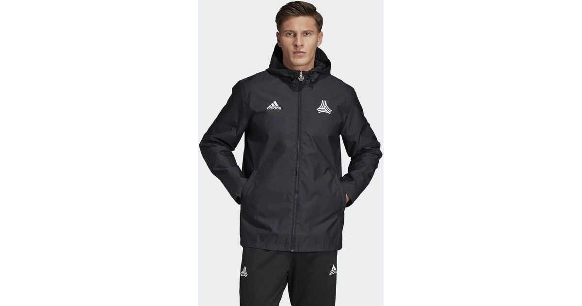 adidas tan windbreaker