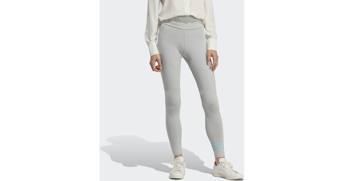 adidas Adicolor Neuclassics Full Length Leggings (plus Size) in Grey
