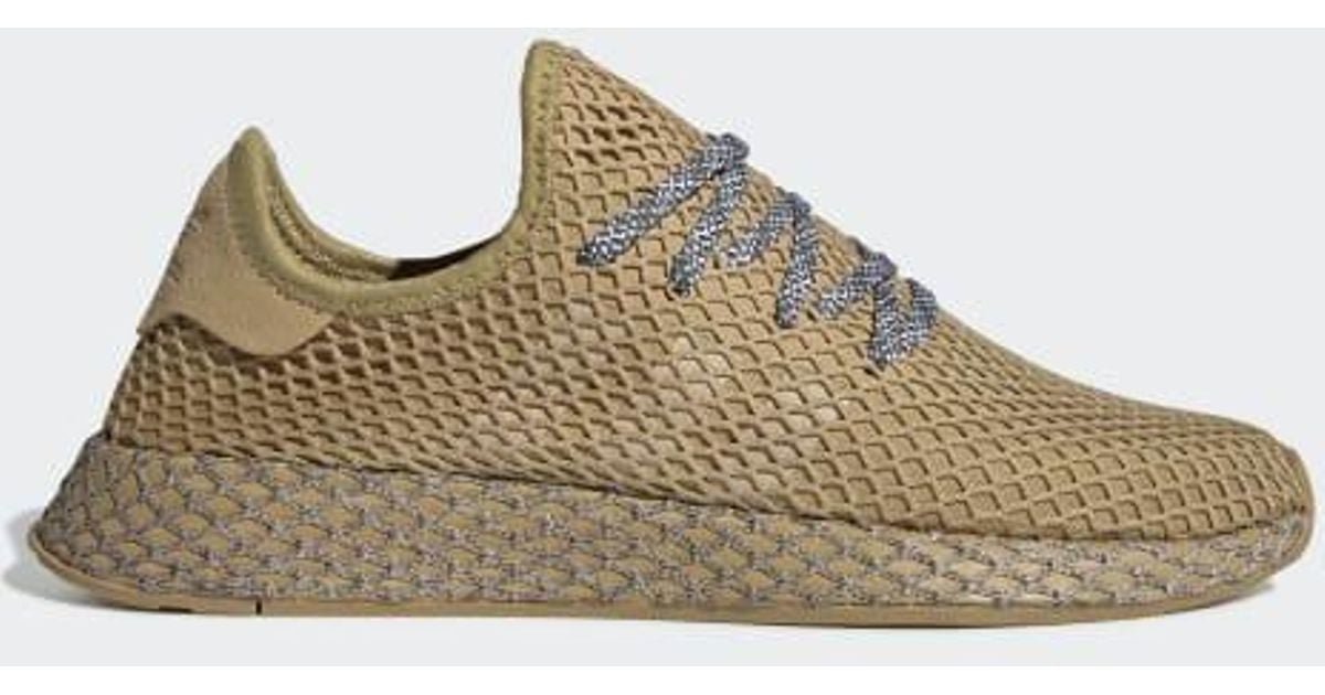 adidas Lace Deerupt Runner Shoes in Beige (Natural) - Lyst