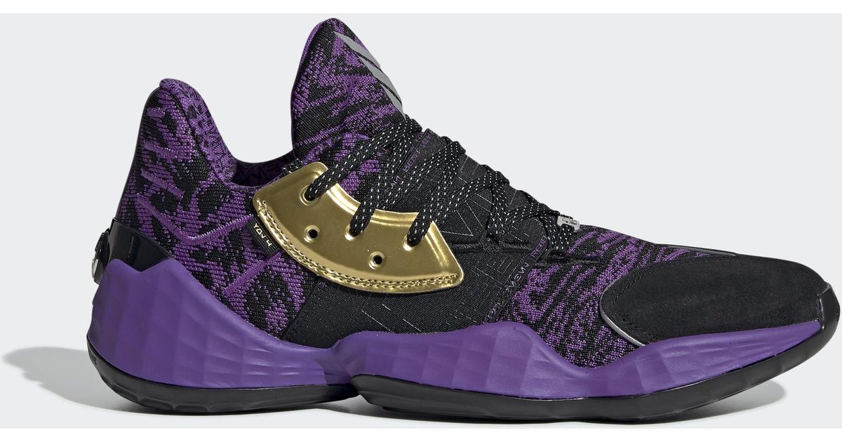 harden purple shoes