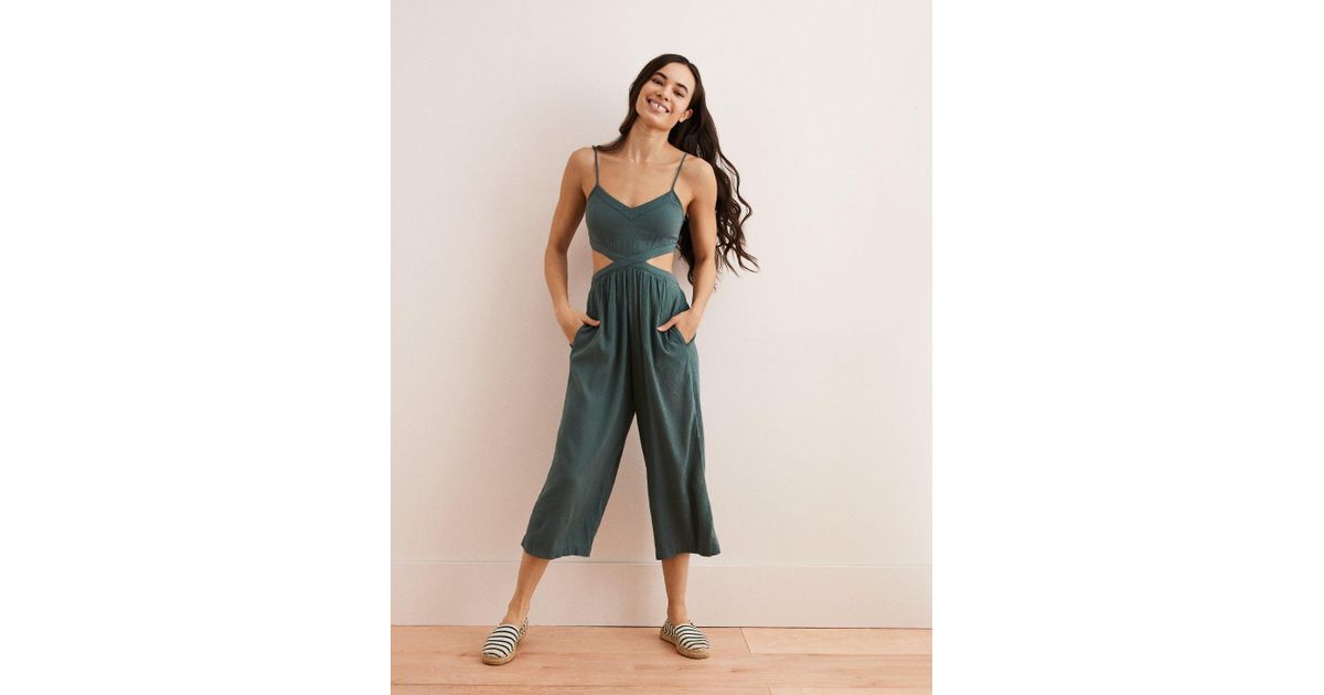 aerie cutout jumpsuit