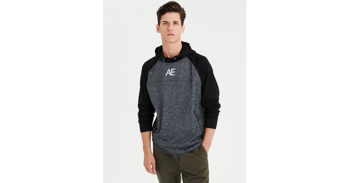ae reflective popover hoodie